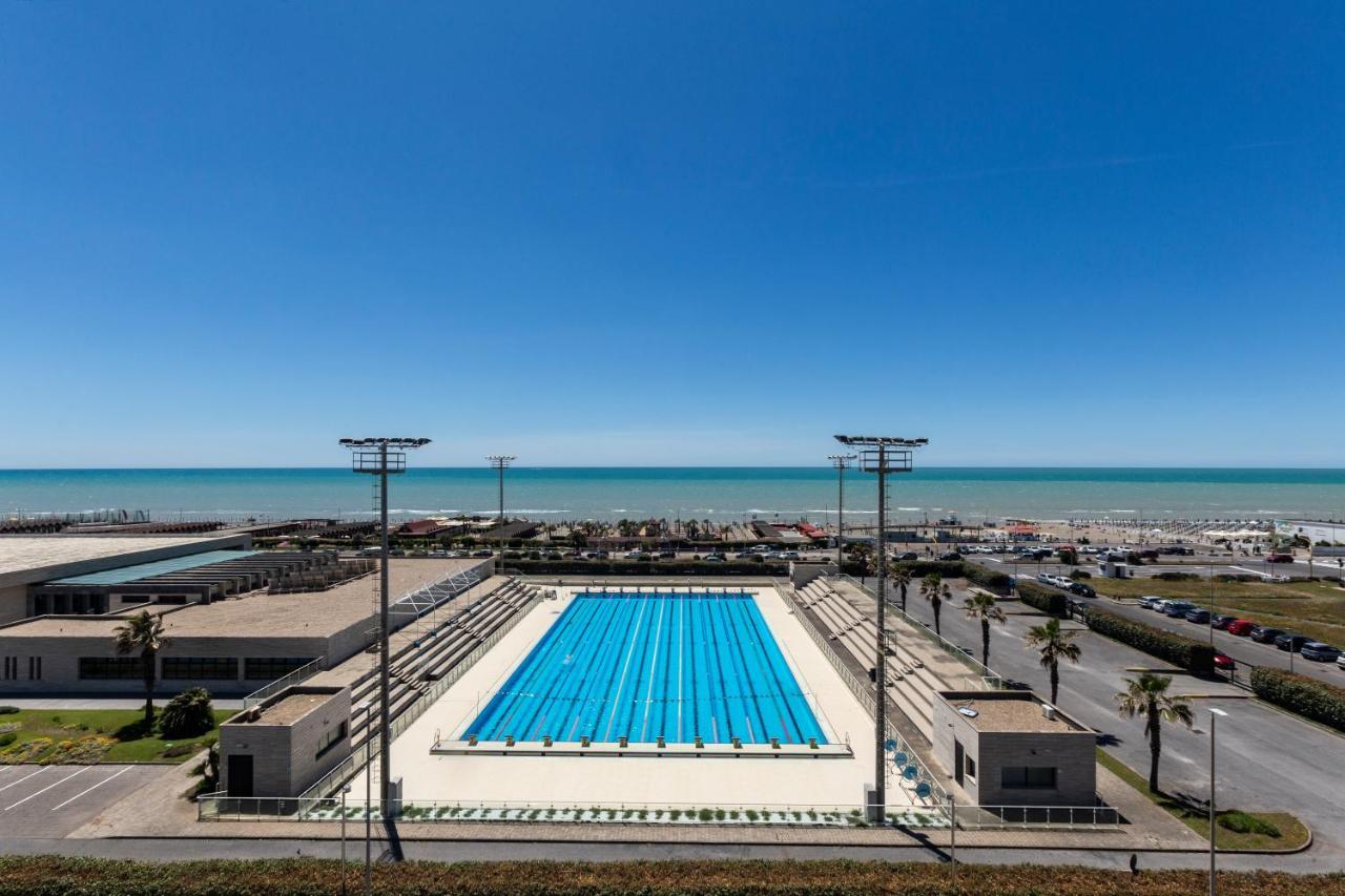Appartamento Polo Natatorio Lido di Ostia Bagian luar foto